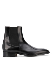 Мужские черные кожаные ботинки челси от Missoni