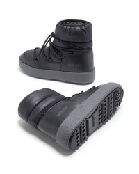 Мужские черные кожаные ботинки челси от Moon Boot