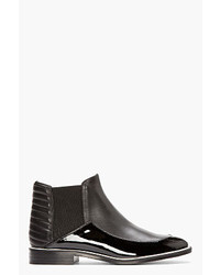 Мужские черные кожаные ботинки челси от Nicholas Kirkwood