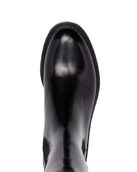 Мужские черные кожаные ботинки челси от Scarosso