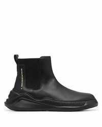 Мужские черные кожаные ботинки челси от Oamc