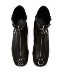 Мужские черные кожаные ботинки челси от JW Anderson