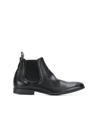 Мужские черные кожаные ботинки челси от Pantanetti