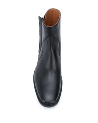 Мужские черные кожаные ботинки челси от Off-White