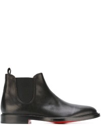 Мужские черные кожаные ботинки челси от Paul Smith