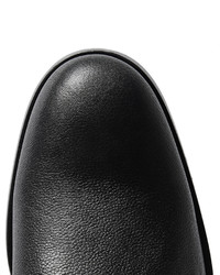 Мужские черные кожаные ботинки челси от Lanvin