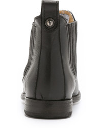 Женские черные кожаные ботинки челси от Frye