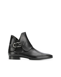 Мужские черные кожаные ботинки челси от Pierre Balmain