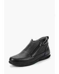 Мужские черные кожаные ботинки челси от Pierre Cardin