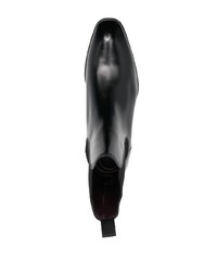 Мужские черные кожаные ботинки челси от Lidfort