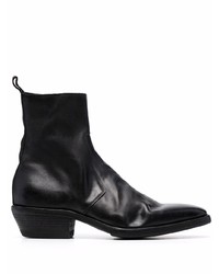 Мужские черные кожаные ботинки челси от Premiata
