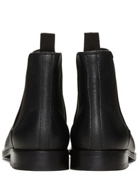Мужские черные кожаные ботинки челси от Paul Smith