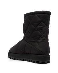 Мужские черные кожаные ботинки челси от Dolce & Gabbana