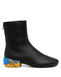 Мужские черные кожаные ботинки челси от Raf Simons