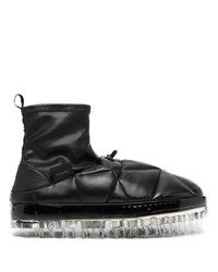 Мужские черные кожаные ботинки челси от RBRSL RUBBER SOUL