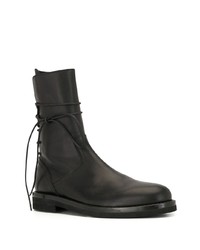 Мужские черные кожаные ботинки челси от Ann Demeulemeester