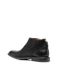 Мужские черные кожаные ботинки челси от Moma