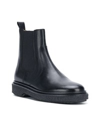 Женские черные кожаные ботинки челси от Isabel Marant