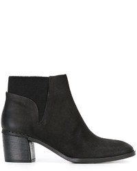 Женские черные кожаные ботинки челси от Roberto Del Carlo
