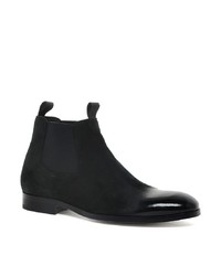 Мужские черные кожаные ботинки челси от Rolando Sturlini