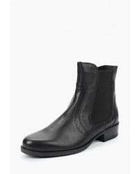 Женские черные кожаные ботинки челси от Romer