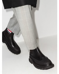 Мужские черные кожаные ботинки челси от Thom Browne