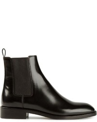 Женские черные кожаные ботинки челси от Saint Laurent