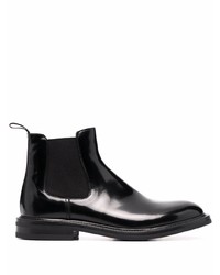Мужские черные кожаные ботинки челси от Scarosso