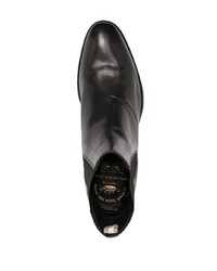 Мужские черные кожаные ботинки челси от Officine Creative
