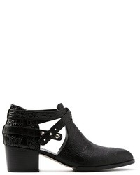 Женские черные кожаные ботинки челси от Senso