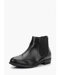 Женские черные кожаные ботинки челси от Sergio Todzi