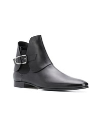 Мужские черные кожаные ботинки челси от Pierre Balmain