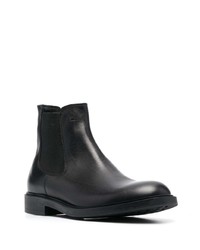 Мужские черные кожаные ботинки челси от Fratelli Rossetti