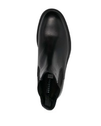 Мужские черные кожаные ботинки челси от Fratelli Rossetti