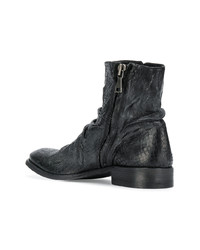 Мужские черные кожаные ботинки челси от John Varvatos