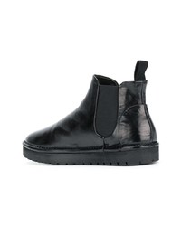 Женские черные кожаные ботинки челси от Marsèll