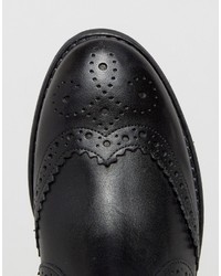 Женские черные кожаные ботинки челси от Carvela