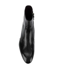 Мужские черные кожаные ботинки челси от Lidfort