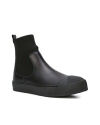 Мужские черные кожаные ботинки челси от Neil Barrett