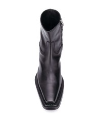 Мужские черные кожаные ботинки челси от Acne Studios