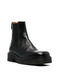 Мужские черные кожаные ботинки челси от Marni