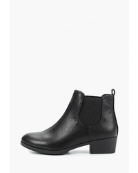 Женские черные кожаные ботинки челси от T.Taccardi