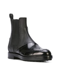Женские черные кожаные ботинки челси от Pierre Hardy