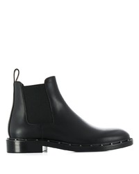 Мужские черные кожаные ботинки челси от Valentino