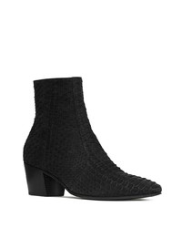 Мужские черные кожаные ботинки челси от Saint Laurent