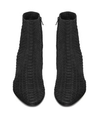 Мужские черные кожаные ботинки челси от Saint Laurent