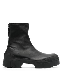 Мужские черные кожаные ботинки челси от Vic Matie