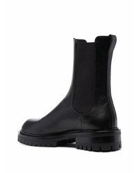 Мужские черные кожаные ботинки челси от Ann Demeulemeester