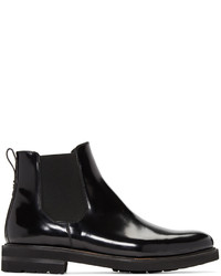 Мужские черные кожаные ботинки челси от WANT Les Essentiels