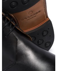 Мужские черные кожаные ботинки челси от Grenson